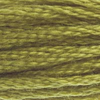 733 - GOLDEN GREEN - DMC STRANDED EMBROIDERY THREAD