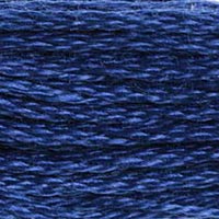 824 - MARINE BLUE - DMC STRANDED EMBROIDERYS THREAD