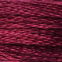 815 - METALLIC BLACK CHERRY - DMC STRANDED EMBROIDERY THREAD