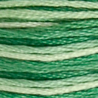 125 - SPRING GREEN OMBRE - DMC STRANDED EMBROIDERY THREAD