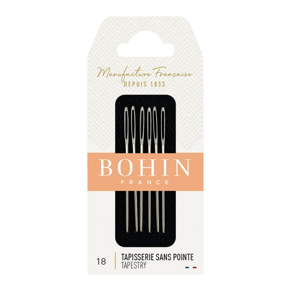 TAPESTRY NEEDLES - SIZE 18 - BOHIN