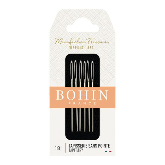 TAPESTRY NEEDLES - SIZE 18 - BOHIN