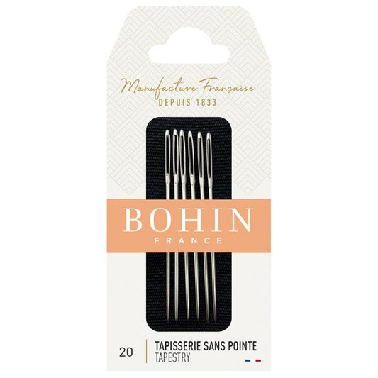 TAPESTRY NEEDLES - SIZE 20 - BOHIN