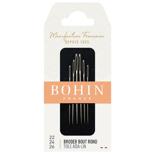 TAPESTRY NEEDLES - SIZE 22/24/26 - BOHIN
