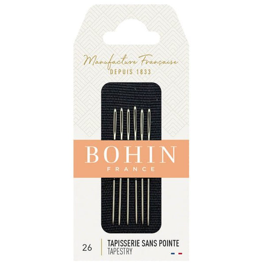 TAPESTRY NEEDLES - SIZE 26 - BOHIN